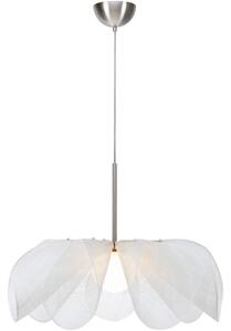 Lustră pe cablu Markslöjd 108818 STYRKA 1xE27/40W/230V d. 75 cm alb