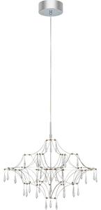 Lustră LED de cristal dimabilă pe cablu Markslöjd 108869 EFESOS LED/14W/230V d. 60 cm