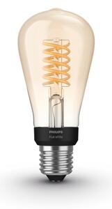 LED Bec dimmabil Philips Hue WHITE FILAMENT ST64 E27/7W/230V 2100K