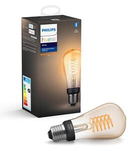 LED Bec dimmabil Philips Hue WHITE FILAMENT ST64 E27/7W/230V 2100K