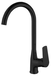 Aqualine Aqualine, baterie pentru chiuveta LOTTA, negru mat, LT603B