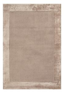 Covor maro deschis handmade din amestesc de lână 200x290 cm Ascot – Asiatic Carpets