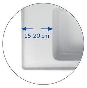 Chiuveta cabinet Cersanit Crea BOX 80cm, alb, K114-017