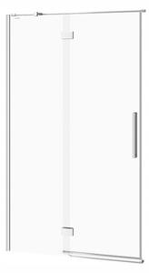 Cersanit Crea, usa cu balamale pentru deschidere 120X200 cm (stânga), sticla transparenta 8mm, profil cromat, S159-003
