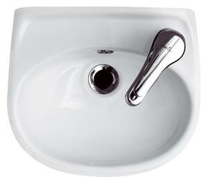 Cersanit Eko, chiuveta ceramica montata pe perete, 35 cm, K07-002-P
