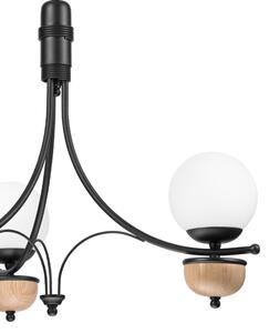 Brilagi - Lustra LED cu lanț COTTAGE 3xG9/40W/230V stejar/alb