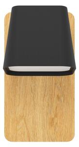 Aplică Eglo 390009 RUSCIO 1xE27/40W/230V negru/maro