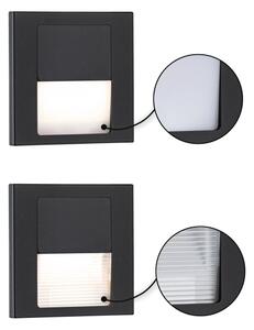Paulmann 80001 - LED/1W Lumină scară TSARO 230V Follow/negru