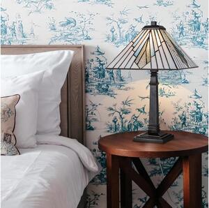 Elstead TF-ALDERLEY-TL-L - Lampă de masă Tiffany ALDERLEY 1xE27/60W/230V