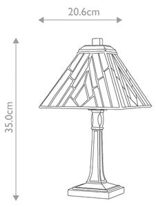 Elstead TF-ALDERLEY-TL-M - Lampă de masă Tiffany ALDERLEY 1xE14/40W/230V 35 cm