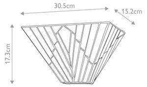 Elstead TF-ALDERLEY-WU - Aplică de perete Tiffany ALDERLEY 2xE14/40W/230V