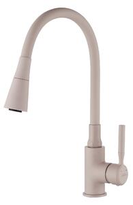 Invena Hula, baterie chiuveta inalta 2 functii, bej, INV-BZ-85-P03-L