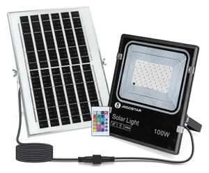 Proiector LED RGB solar dimabil Aigostar LED/10W/3,2V IP66 + telecomandă