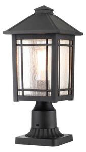 Lampă de exterior Quoizel QZ-CEDAR-POINT3-M-BK CEDAR POINT 1xE27/60W/230V IP44