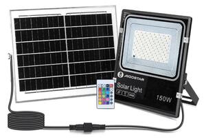 Proiector LED RGB solar dimabil Aigostar LED/15W/3,2V IP66 + telecomandă