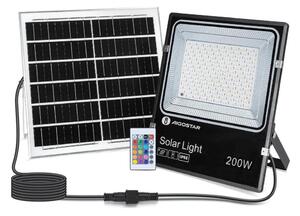 Proiector LED RGB solar dimabil Aigostar LED/200W/3,2V IP66 + telecomandă