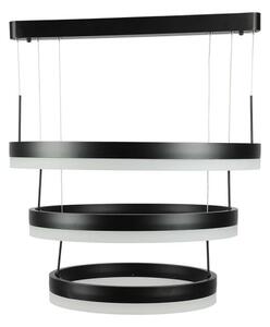 Lustră LED dimabilă pe cablu LED/86W/230V 3000K negru