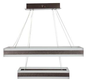 Lustră LED dimabilă pe cablu LED/113W/230V 3000K maro