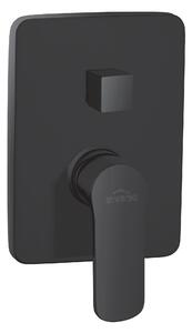 Invena Siros, baterie ascunsă cu 2 ieșiri, negru mat, BP-90-4K2-A