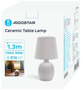 Lampă de masă Aigostar 1xE14/40W/230V