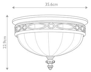 Plafonieră Feiss FE-DRAWING-ROOM-FB DRAWING ROOM 3xE27/60W/230V