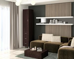 Soldat 35X35X180cm, 1U-3S Wenge