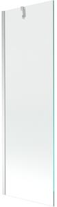 Mexen Next panou de cadă cu un singur panou 60 x 150 cm, transparent, crom - 895-060-000-00-00-01