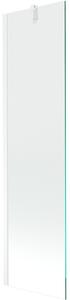 Mexen Next paravan de baie cu un singur panou 50 x 150 cm, transparent, alb - 895-050-000-00-00-20