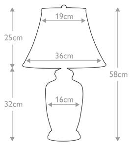 Lampă de masă Elstead GOLD-THISTLE-TL GOLDTHISTLE 1xE27/60W/230V