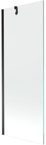Mexen Next paravan cadă cu 1 panou, 70 x 150 cm, transparent, negru - 895-070-000-00-00-70