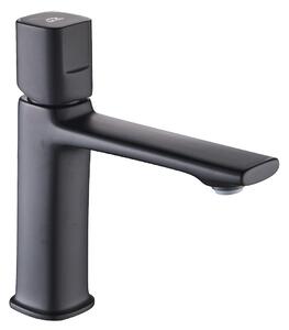 Laveo Tores, baterie pentru chiuvetă h-176, negru mat, LAV-BVT_722D