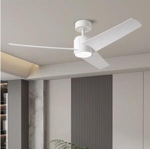 ZEVENTI - Ventilator de tavan ORVIETO LED/18W/230V Wi-Fi Tuya, alb + telecomandă