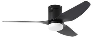 ZEVENTI - Ventilator de tavan LED PADUA LED/18W/230V Wi-Fi Tuya negru + telecomandă