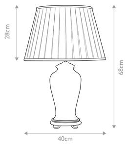 Lampă de masă Elstead DL-SASHI-TL SASHI 1xE27/60W/230V