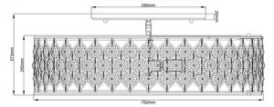 Plafonieră Feiss FE-LUCIA-6SF-L LUCIA 6xE27/60W/230V