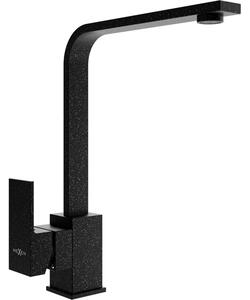 Mexen RITA - Baterie/chiuvetă înaltă, negru-Pete, 670300-76