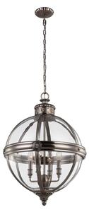Lustră pe lanț Feiss FE-ADAMS-4P-ANL ADAMS 4xE14/60W/230V bronz