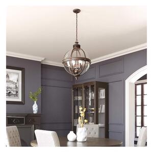 Lustră pe lanț Feiss FE-ADAMS-4P-ANL ADAMS 4xE14/60W/230V bronz