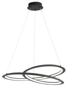 Lustră LED pe cablu TANGO LED/44W/230V 4000K d. 60 cm negru