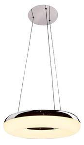 Lustră LED pe cablu LED/40W/230V 3000K d. 40 cm crom lucios