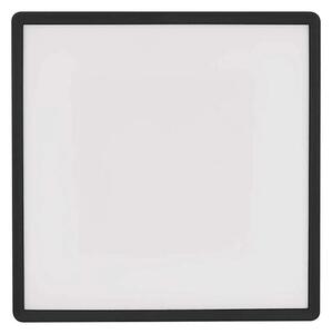 Plafonieră LED FLORI LED/22W/230V 4000K negru 42x42 cm