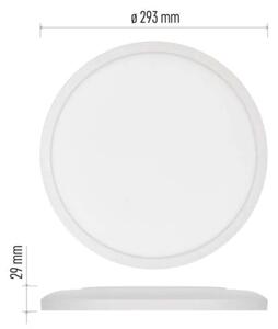 Plafonieră LED FLORI LED/18W/230V 4000K alb d. 29 cm