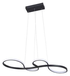 Lustră LED pe cablu SALSA LED/38W/230V 4000K negru