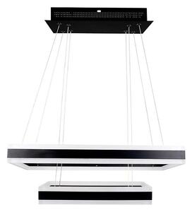 Lustră LED dimabilă pe cablu LED/113W/230V 3000K negru