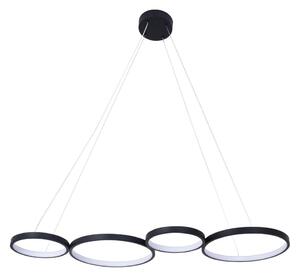 Lustră LED pe cablu FLAMENCO LED/42W/230V 4000K negru