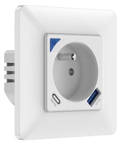 Priză inteligentă Immax NEO 07800L 16A/230V + 1xUSB+1xUSB C Tuya