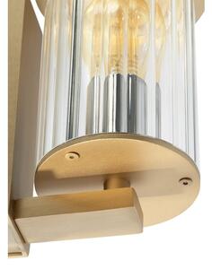 Aplică de exterior Argon 8752 NORFOLK 1xE27/15W/230V IP44 auriu