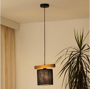 Lustră pe cablu Brilagi FOREST 1xE27/15W/230V pin/negru
