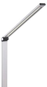 Lampă LED de birou cu încărcare wireless LED/10W/230V crom mat