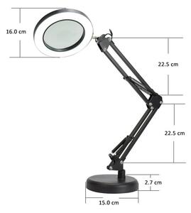 Lampă LED dimabilă de masă cu lupă LED/10W/230V 3000/4500/6000K